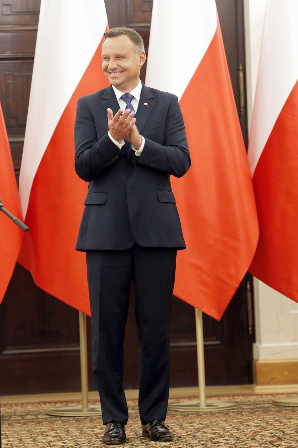 Prezydent Andrzej Duda w 2018 roku