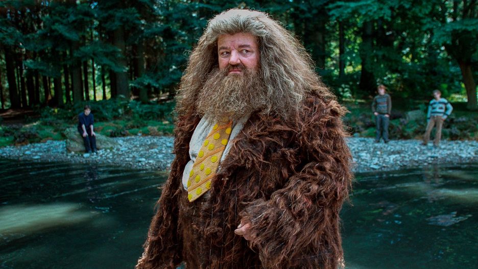 On the set of 'Harry Potter And The Prisoner of Azkaban', London, England, 2003
Actor, Robbie Coltrane on the set of the film 'Harry Potter and The Prisoner of Azkaban', London, England, 2003 (Photo by Murray Close/ Getty Images)
Murray Close
