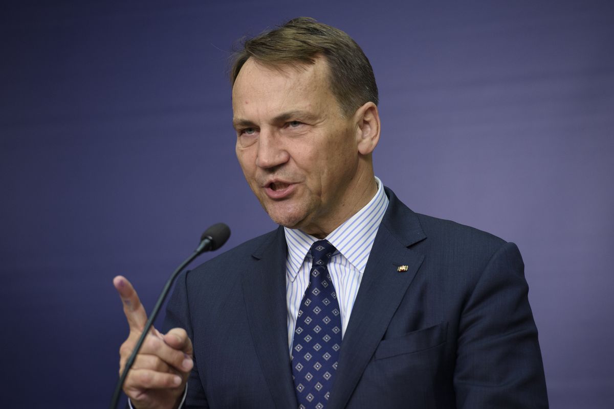 Radosław Sikorski (Photo by Aleksander Kalka/NurPhoto via Getty Images)