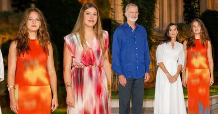 Hiszpańska rodzina królewska w SWOBODNYCH stylizacjach zameldowała się w Palma de Mallorca. Uwagę skradły Eleonora i Zofia (ZDJĘCIA)