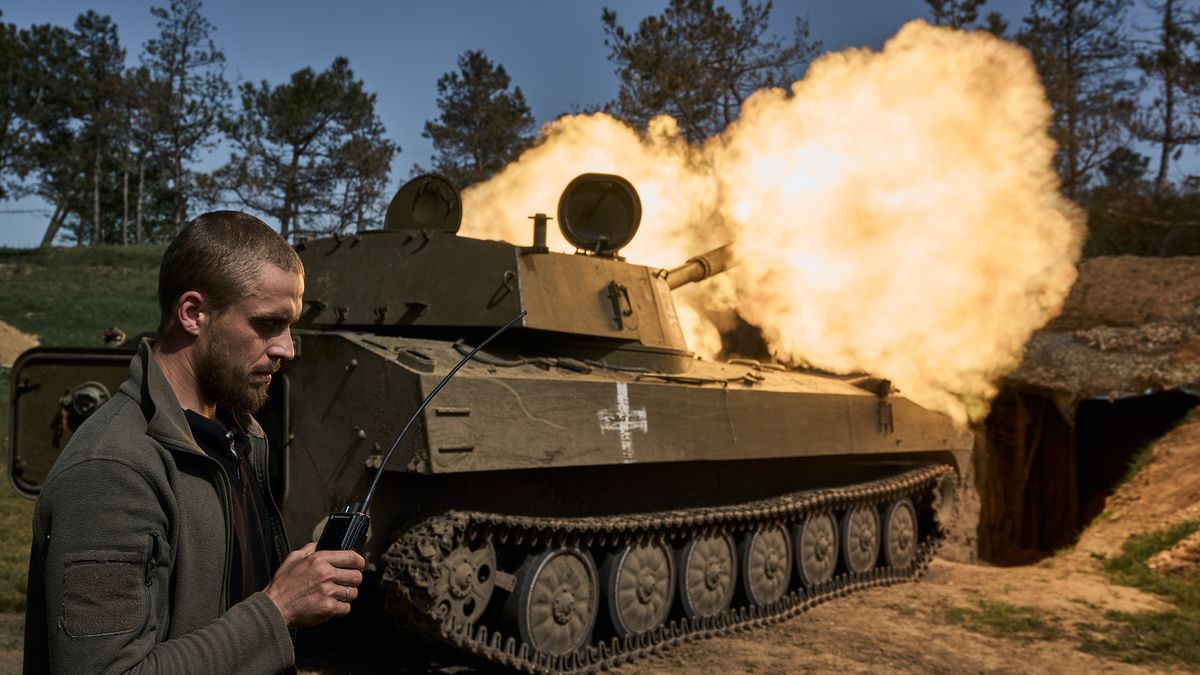 Ukraińscy żołnierze w obwodzie chersońskim, 27 kwietnia 2024 r.