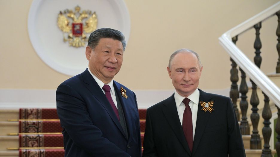 Xi Jinping i Władimir Putin