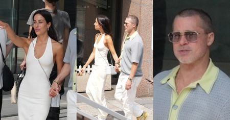 Brad Pitt i Ines de Ramon eksplorują Tokio. Wyglądają na szczęśliwych?