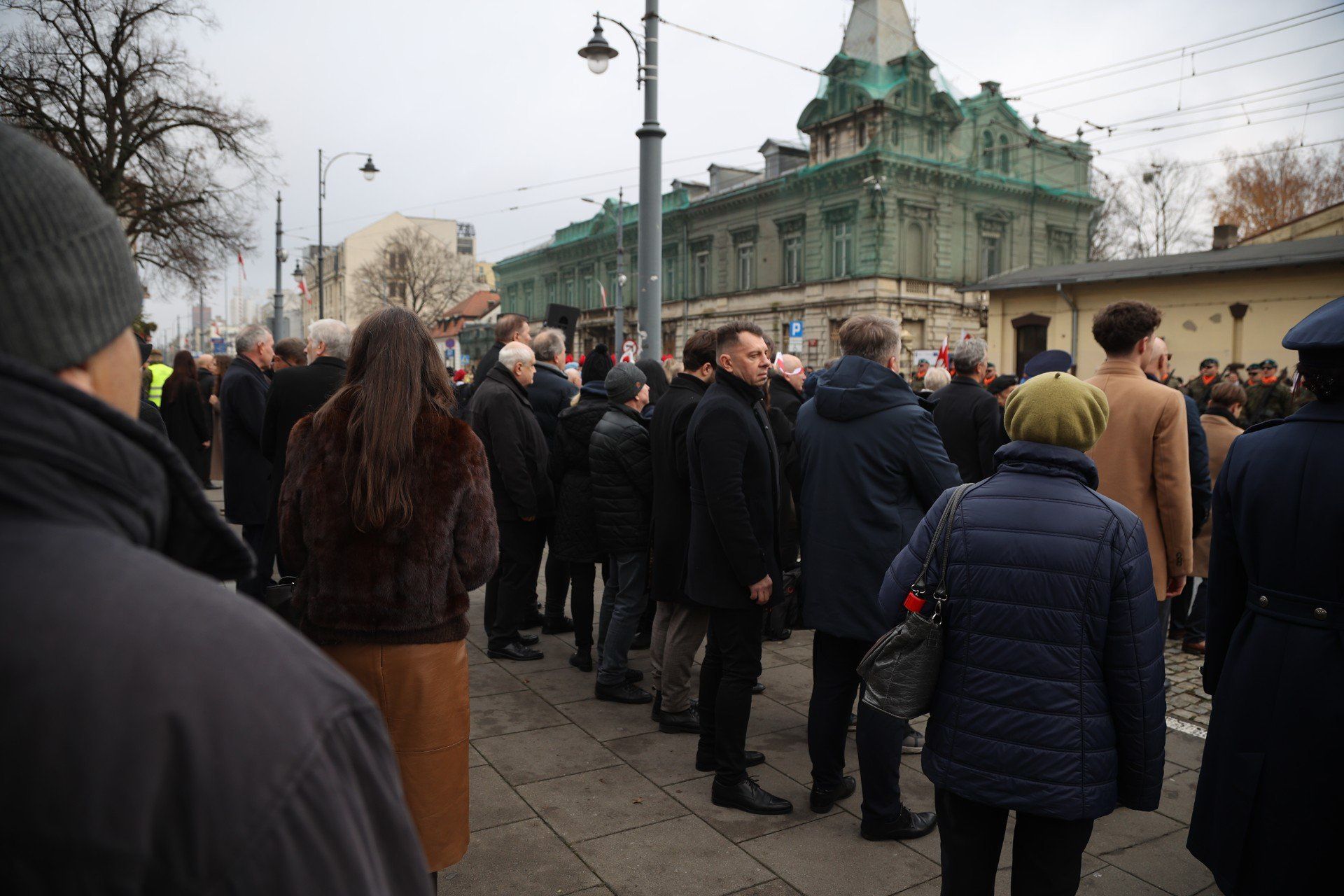 Zjawiły się tłumy.