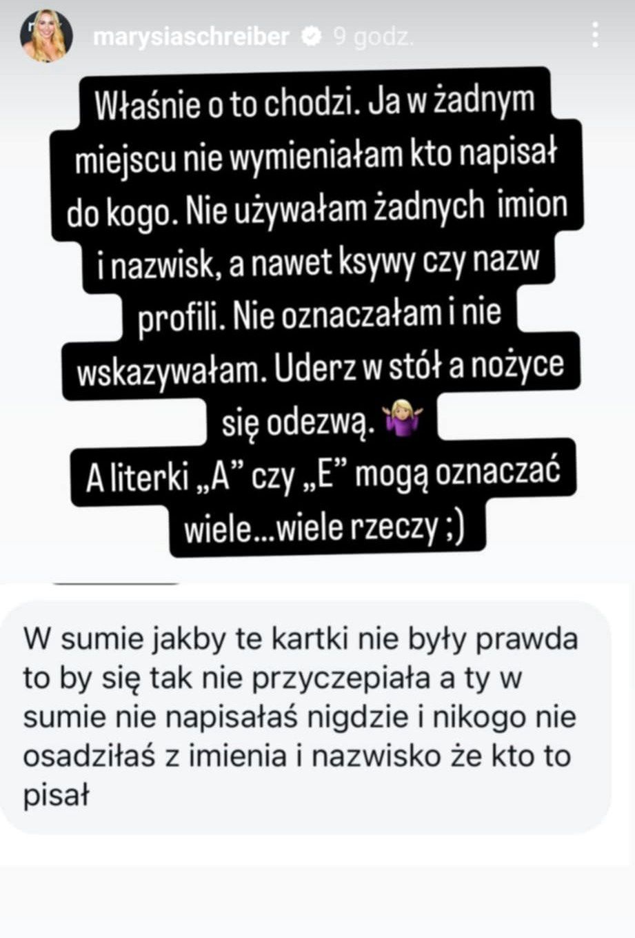 Dżungla Gate. Marianna Schreiber nie odpuszcza