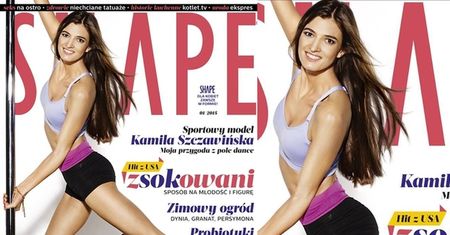 Kamila Szczawińska na okładce "Shape'a"!