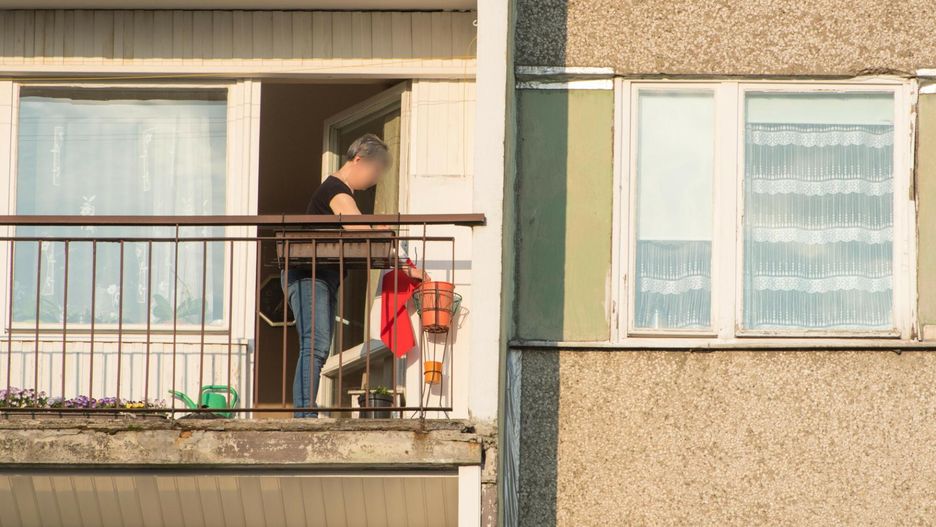 Nie rób tego na balkonie. Może Cię to wiele kosztować