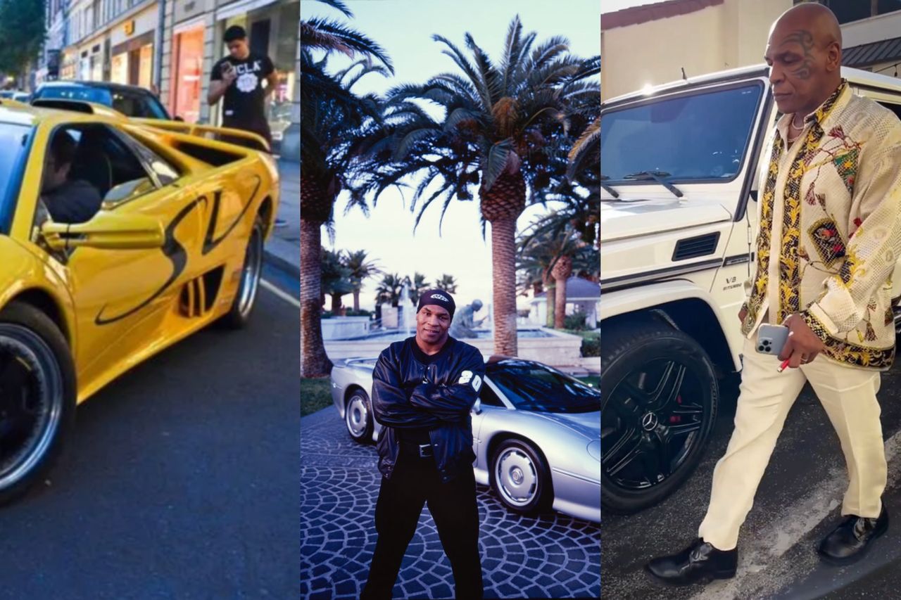 Mike Tyson set to box Jake Paul while flaunting luxury cars