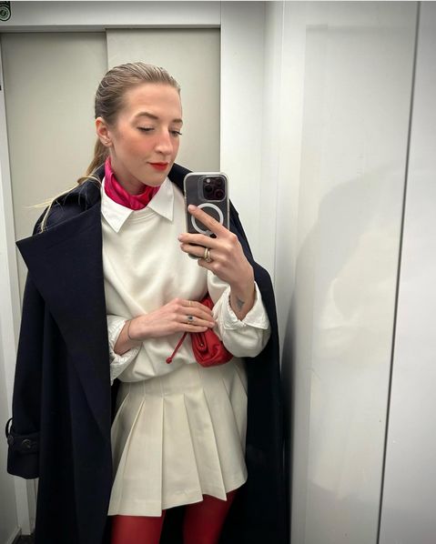 Lara Gessler twierdzi, że nie chce "przeskoczyć" znanej mamy