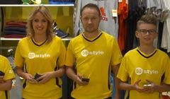 Tomasz Frankowski jako „łowca marek” reklamuje z rodziną sklepy 50 style (wideo)