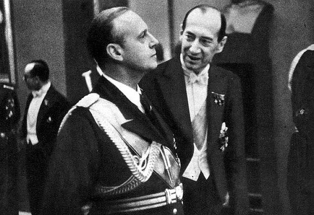 Józef Beck i Joachim von Ribbentrop w 1939 roku