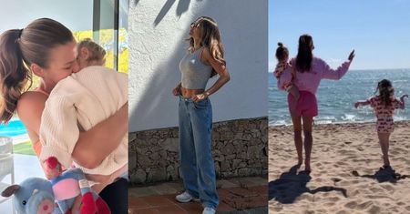 Anna Lewandowska chwali się hiszpańskim weekendem: spotkanie z przyjaciółmi, spacer po plaży i NOWY TATUAŻ! (ZDJĘCIA)