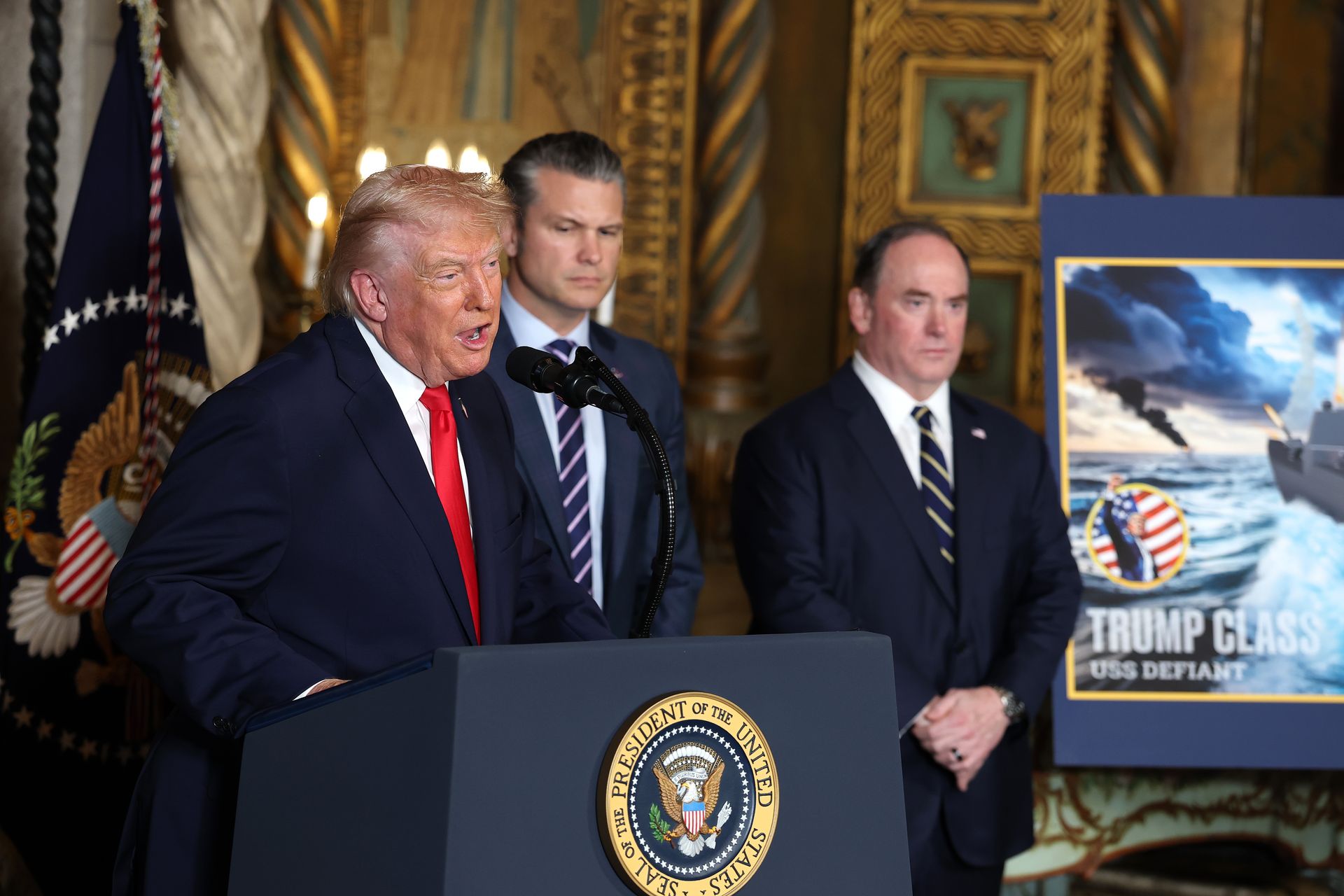 Sekretarz Marynarki USA niespodziewanie zrezygnował w czasie kadencji Trumpa