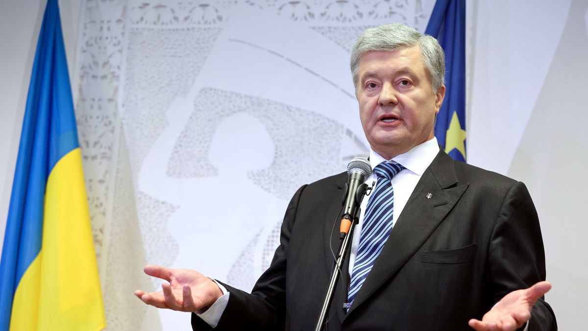 Petro Poroszenko w Warszawie
Fot. Piotr Molecki/East News, Warszawa, 16.01.2022. Konferencja prasowa bylego prezydenta Ukrainy Petro Poroszenki w Domu Ukrainskim przy ul. Zamenhoffa.
Piotr Molecki