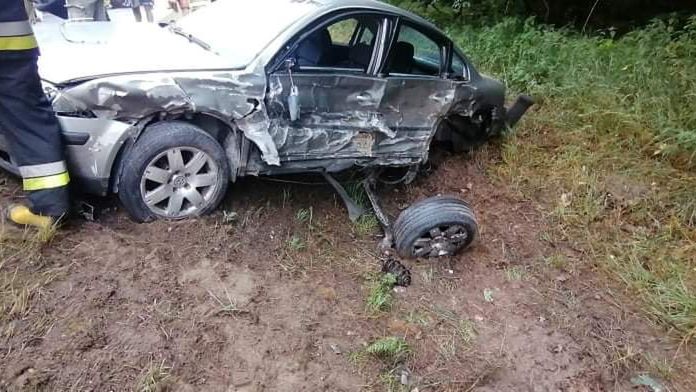 Wypadek w Dąbrówce Leśnej w Wielkopolsce. Wśród poszkodowanych są dzieci 