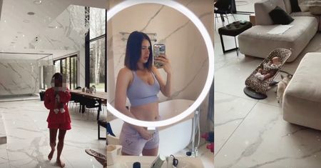 Klaudia Halejcio pokazuje marmurowy salon i łazienkę w nowej posiadłości (ZDJĘCIA)