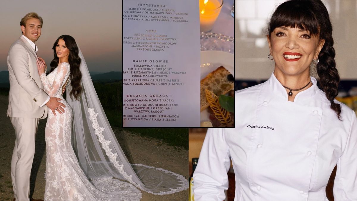 Menu weselne Roxie&Kevina ocenia  szefowa kuchni Cristiny Catese