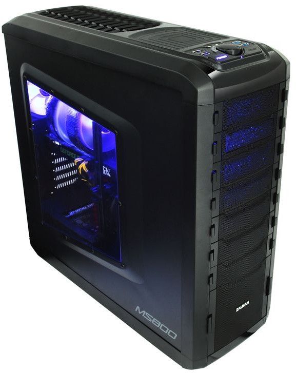 zalman ms800 plus obudowa wygląd bok