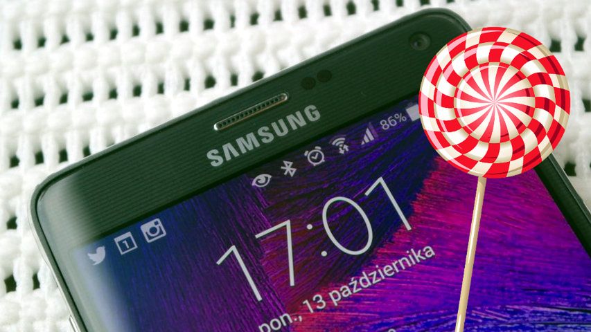Android 5.0 Lollipop dla Galaxy Note'a 4 jest już w Polsce! 1