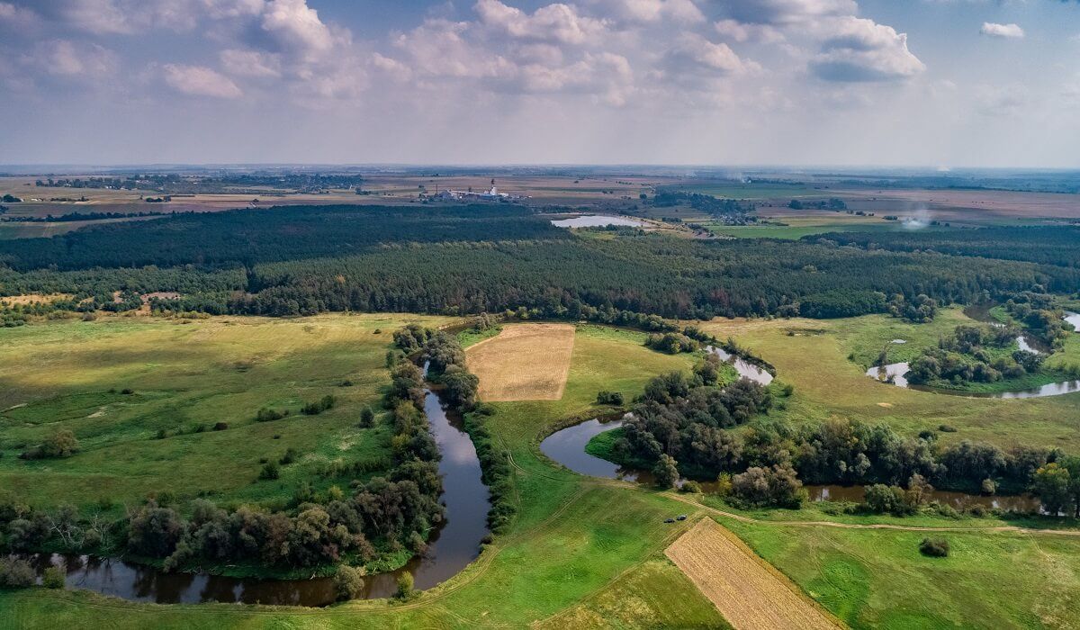 Województwo lubelskie z lotu ptaka