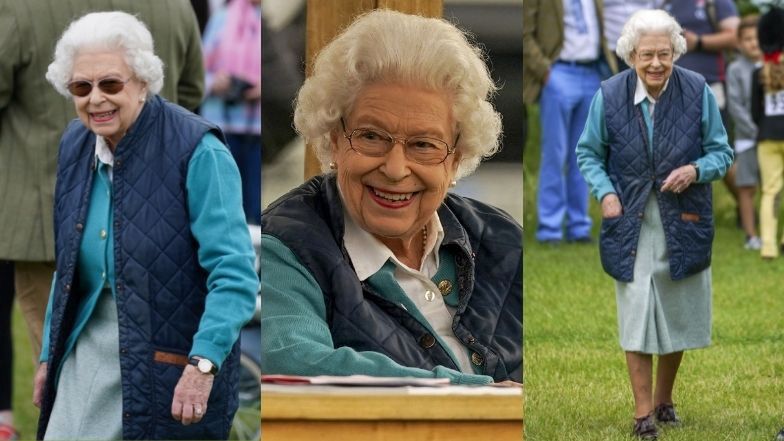 Królowa Elżbieta bryluje na zawodach jeździeckich w Windsorze