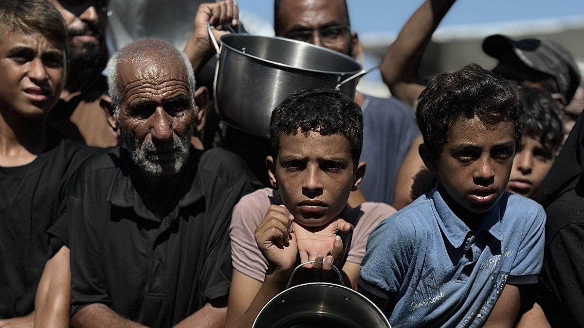 Specjaliści o głodzie w Strefie Gazy.