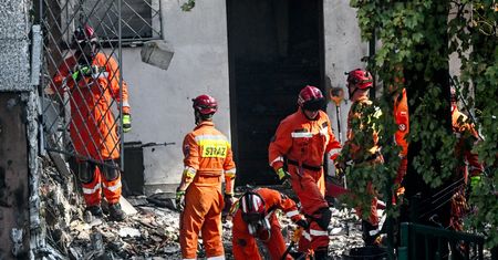 "Uderzyła nas fala ognia". Lokator kamienicy mówi, co się działo