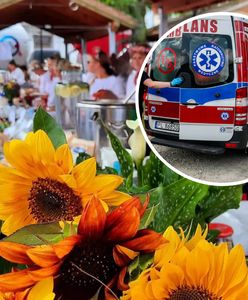 Gospodynie ciężko poparzone na festiwalu. Ogień buchnął z podgrzewacza