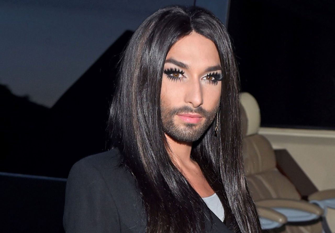 Thomas Neuwirth, znany jako Conchita Wurst, był gwiazdą Eurowizji w 2014 .