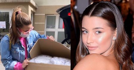Julia Wieniawa przekazuje DWA TYSIĄCE maseczek szpitalom: "Brawo Wy! Brawo My" (FOTO)