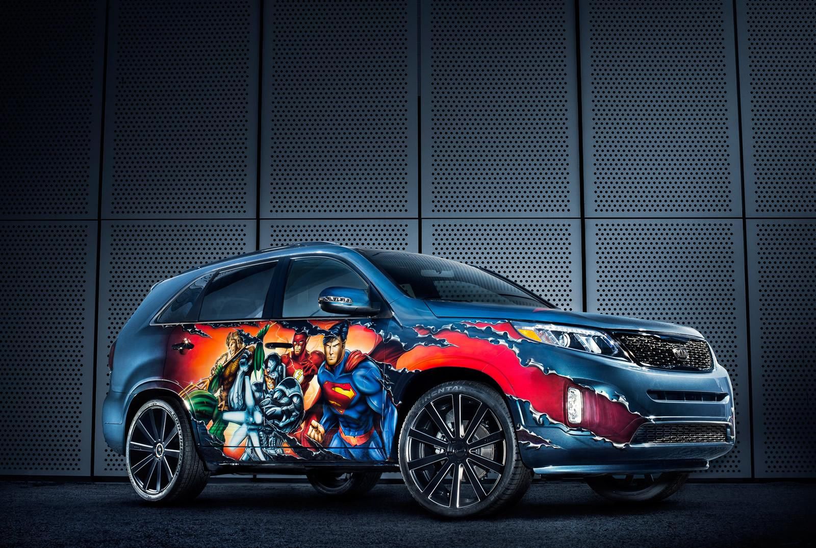 Kia Sorento Justice League