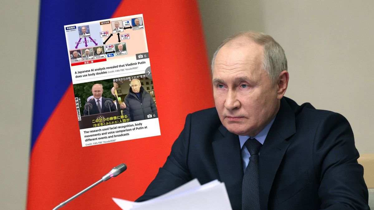 Japońscy naukowcy udowadniają, że Putin ma kilku sobowtórów