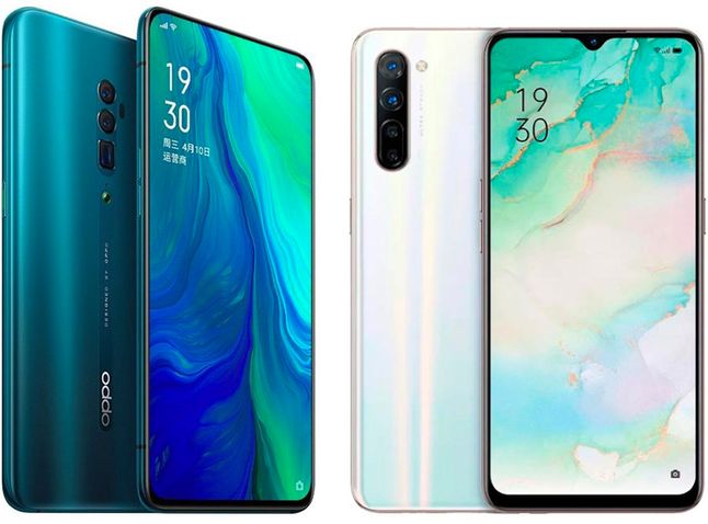 OPPO Reno pierwszej i trzeciej generacji