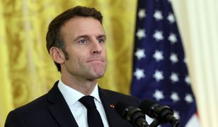 Macron w ogniu krytyki. Tak próbował się tłumaczyć z "gwarancji dla Rosji"