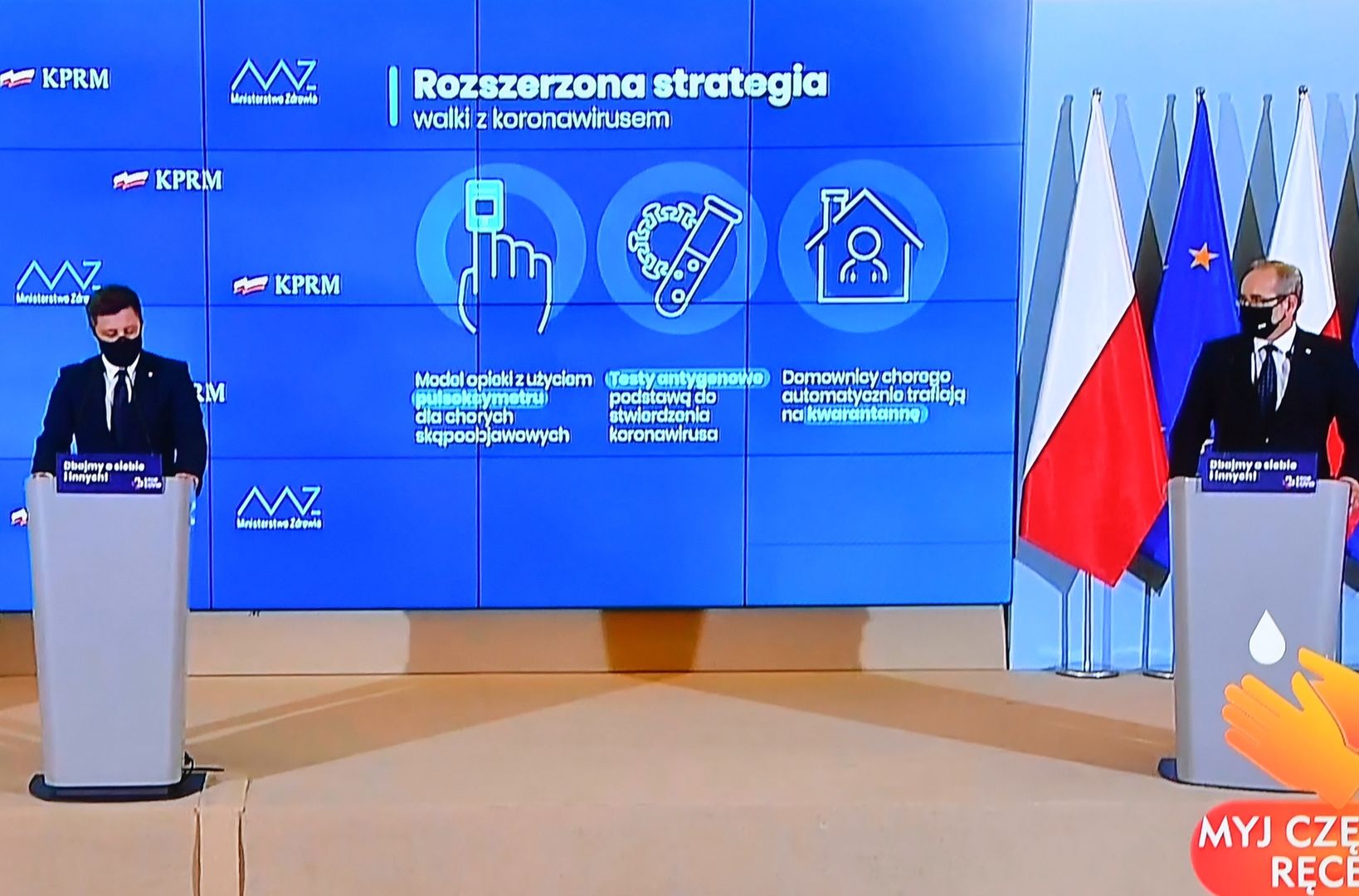 Konferencja ministra zdrowia. Wojsko poproszone o pomoc