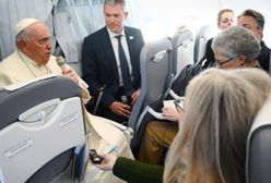 Zaskakujące słowa papieża w samolocie. Ujawnił, że trwa tajna misja