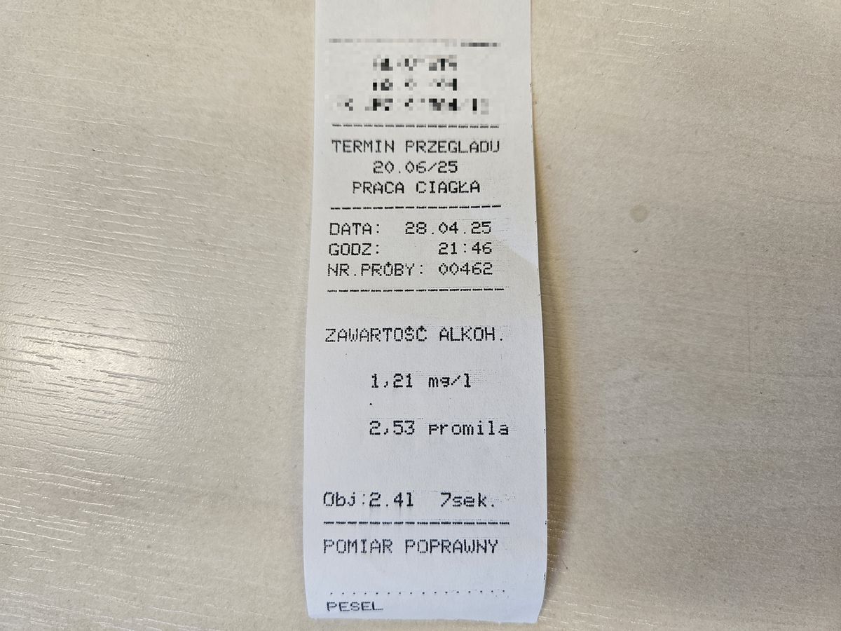 Obywatelskie ujęcie nietrzeźwej kierującej