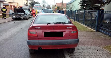 Poważna kolizja na ulicy Różanej w Ostrowcu Świętokrzyskim