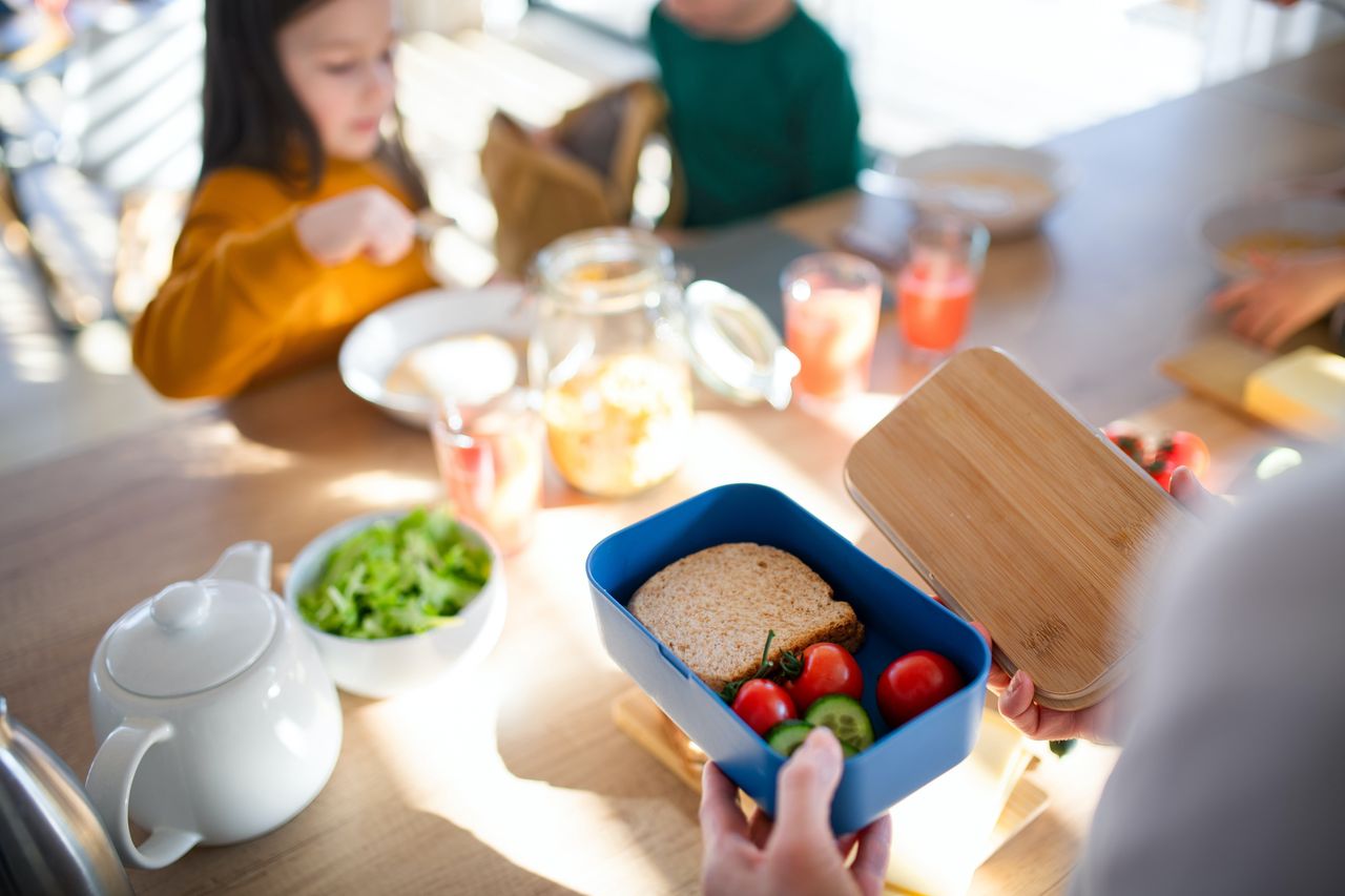 Sandwiches are still the most popular form of school meals.