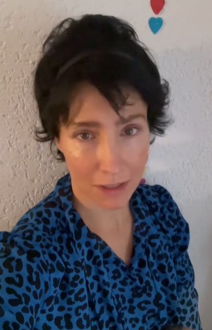 Laura Samojłowicz na jednym z nagrań 