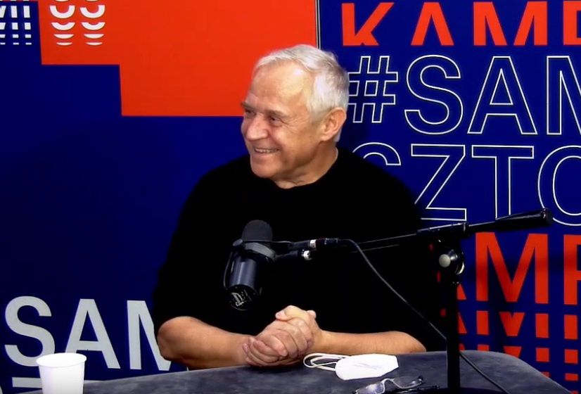 Marek Kondrat w studiu Radia Kampus