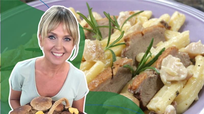 Ewa Wachowicz pokazała popisowe danie z grzybami i kaczką