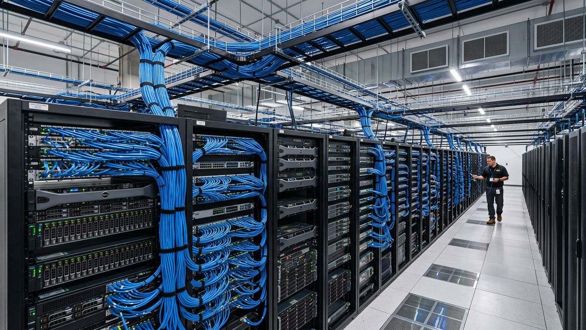 data center, technologie, innowacje, serwer, serwerownia