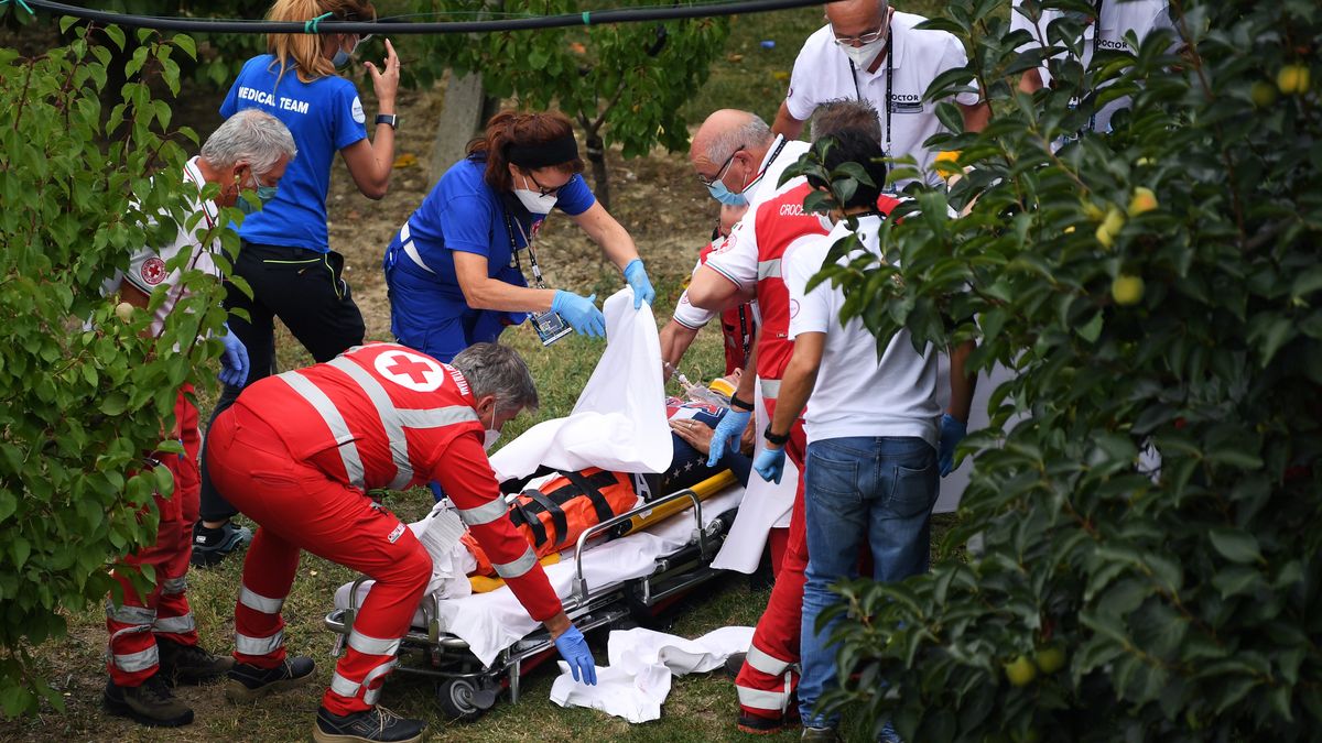 Koszmarny wypadek mistrzyni świata w kolarstwie. To wygląda fatalnie(Photo by Tim de Waele/Getty Images)