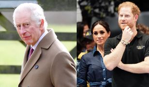 Król Karol III wyciągnie rękę do Harry'ego i Meghan? Wszystko przez wnuki