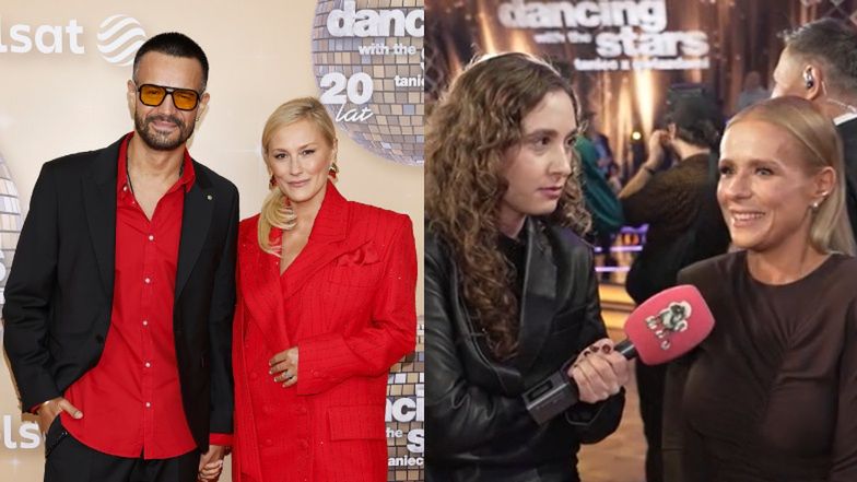 Aneta Zając spotkała byłego męża w studiu "Tańca z Gwiazdami"