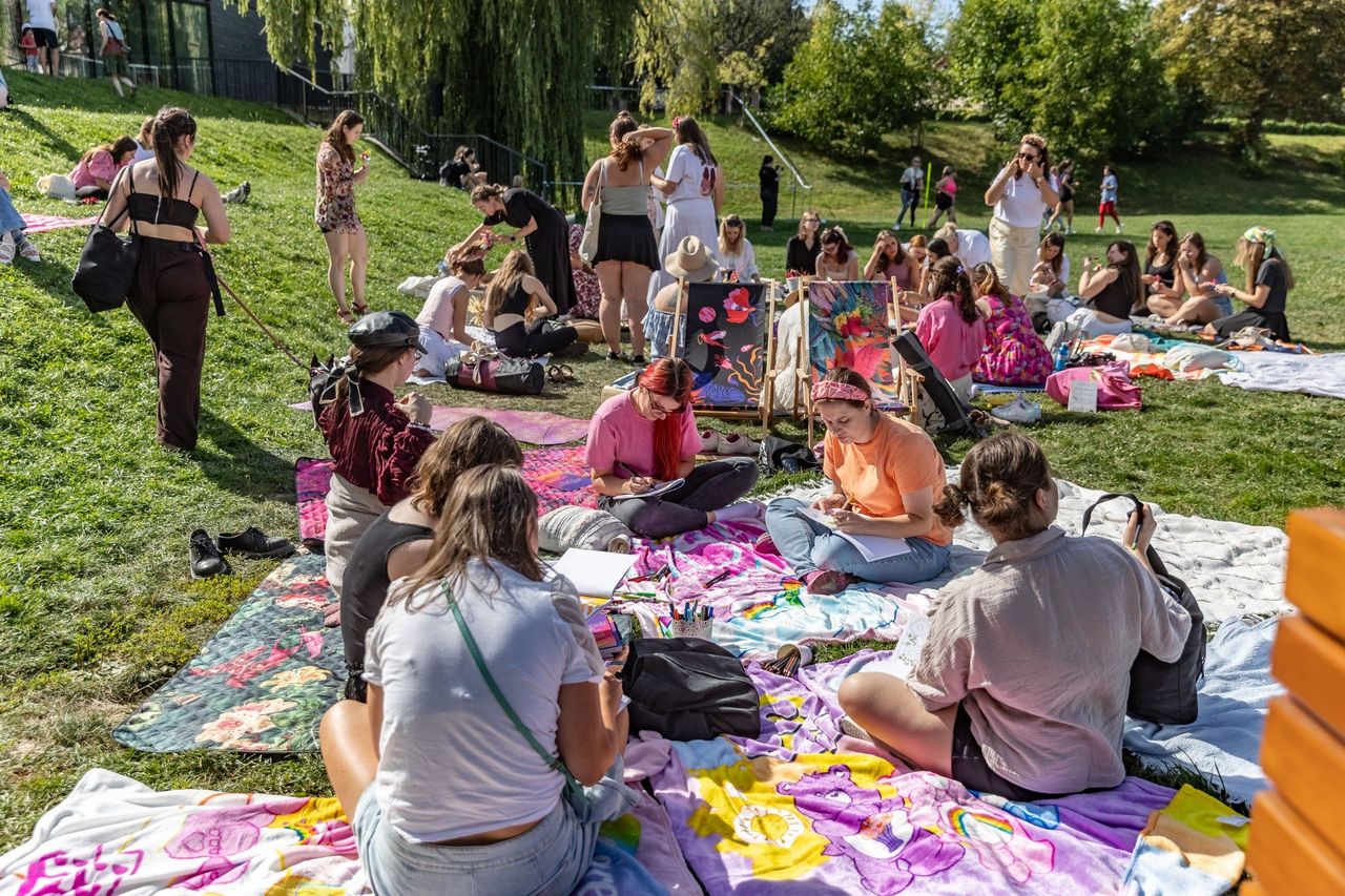 Kraków: Tak bawił się Our Girls Club na swoich pierwszych urodzinach w ogrodzie Przystani na Eisenberga
