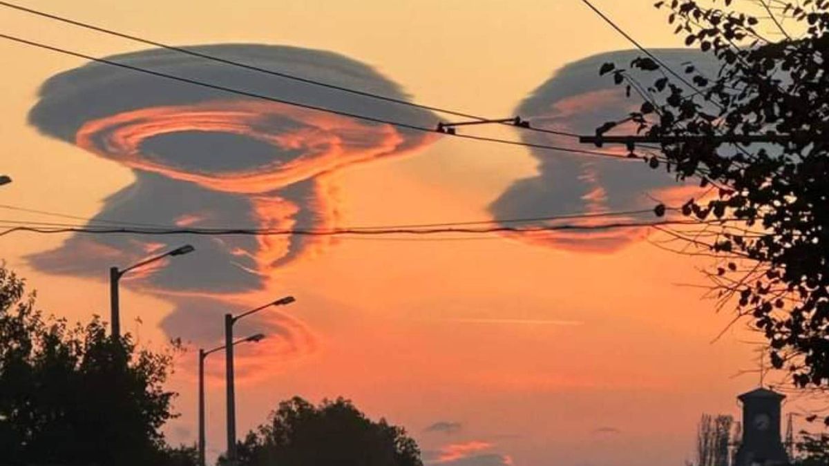 Niezwykłe chmury nad Bułgarią. Niebo jak z filmu science-fiction