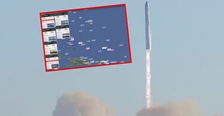 Katastrofa Starship. Są nagrania. Samoloty musiały zawracać