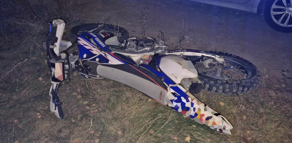 Lisewo: Niebezpieczna przejażdżka 16-latka na motocyklu